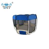 Travel Folding Pet Playpen Dog Hexagonal Playpen with Eight Panels