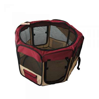 8 panels Foldable pet kennel for dog